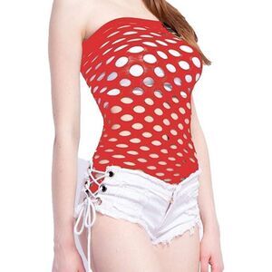 Mesh Lingerie Fishnet Babydoll Mini Dress Free Siz